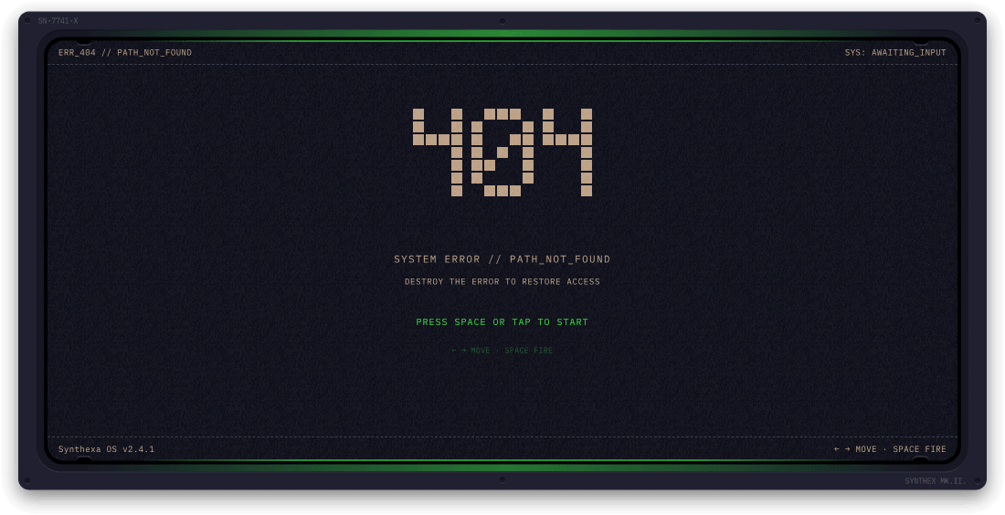 Retro Arcade Game